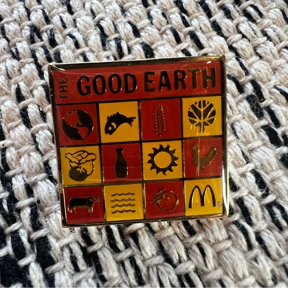 McDonald's | Jewelry | Mcdonalds The Good Earth Enamel Pin 99s | Poshmark
